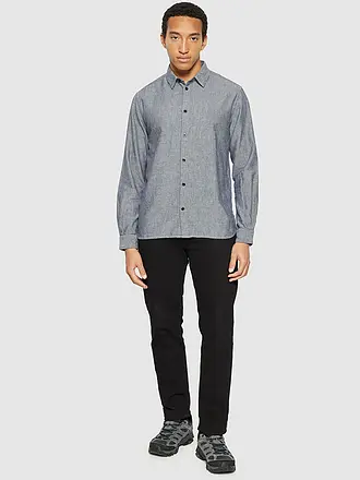 KNOWLEDGE COTTON APPAREL | Hemd Regular Fit | blau